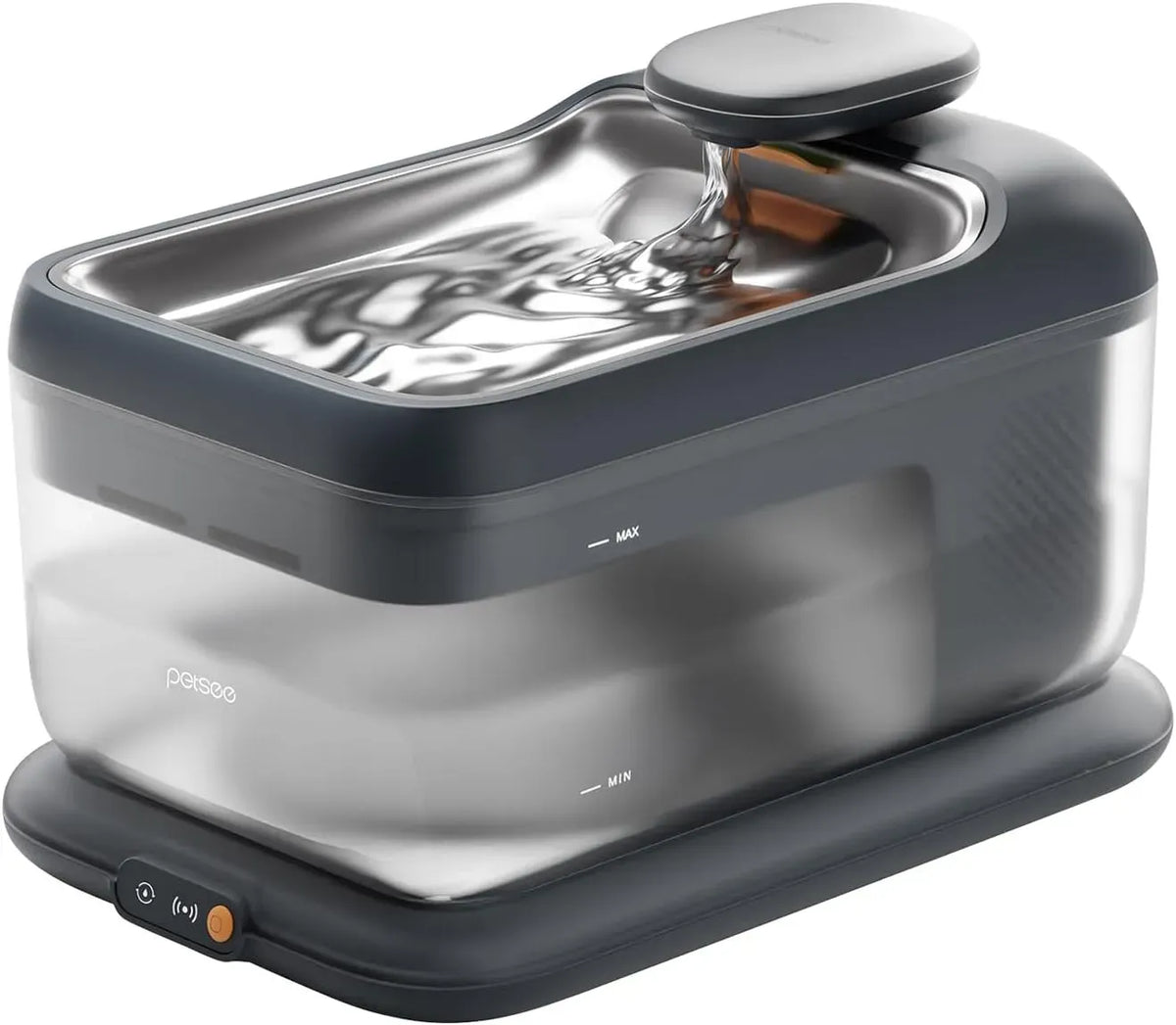 batteria, pompa, 4,5 L, acciaio inox, senza fili, per animali domestici