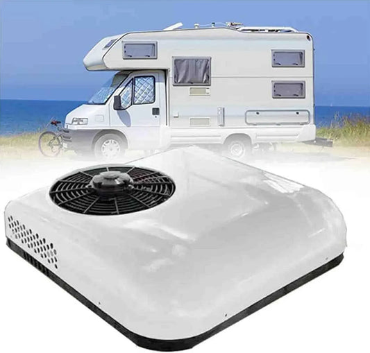 Condizionatore, 12 V, Condizionatore 12v/24v White-12V, bianco, d'Aria DC