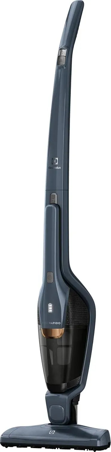 Electrolux EERC75DB Aspirapolvere, blu, aspiratore elettrico domestico, Aspirapolvere Senza Filo Blu Jeans
