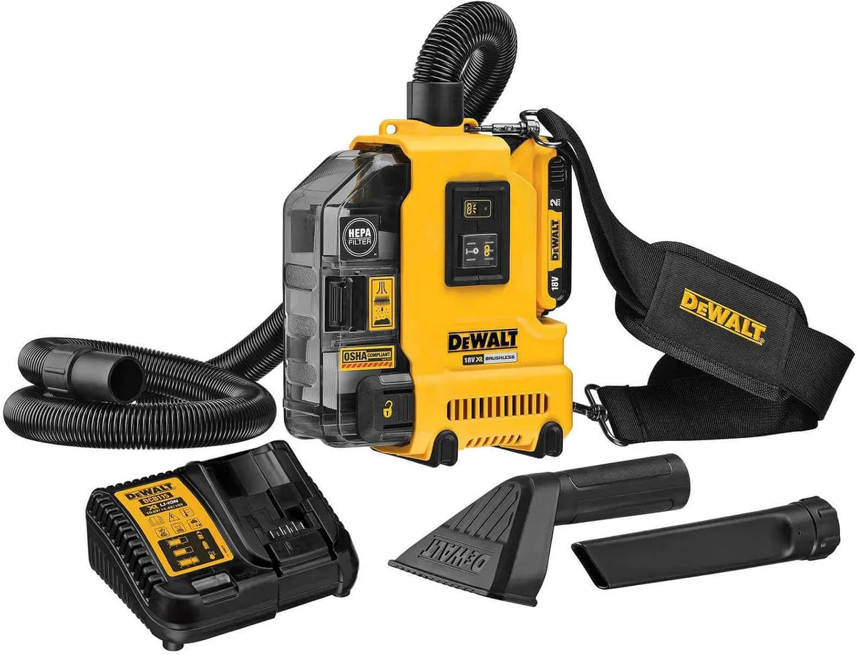 DeWalt DWH161D1-QW Aspirapolvere, nero, aspiratore elettrico domestico, aspirapolvere universale senza fili