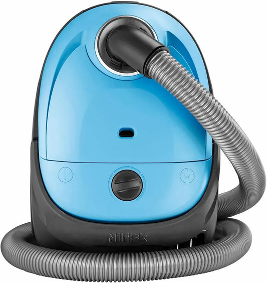 Aspirapolvere LBB10P05A-HB15, 3 L, 750 W, aspiratore elettrico domestico, Nilfisk Aspirapolvere One per Pavimenti e Tappeti con Filtro HEPA