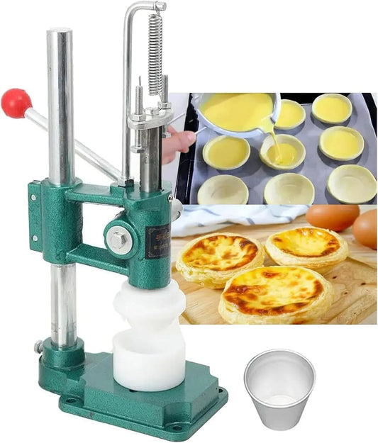 macchina per la, pressa, acciaio inox, per crostata di conchiglie