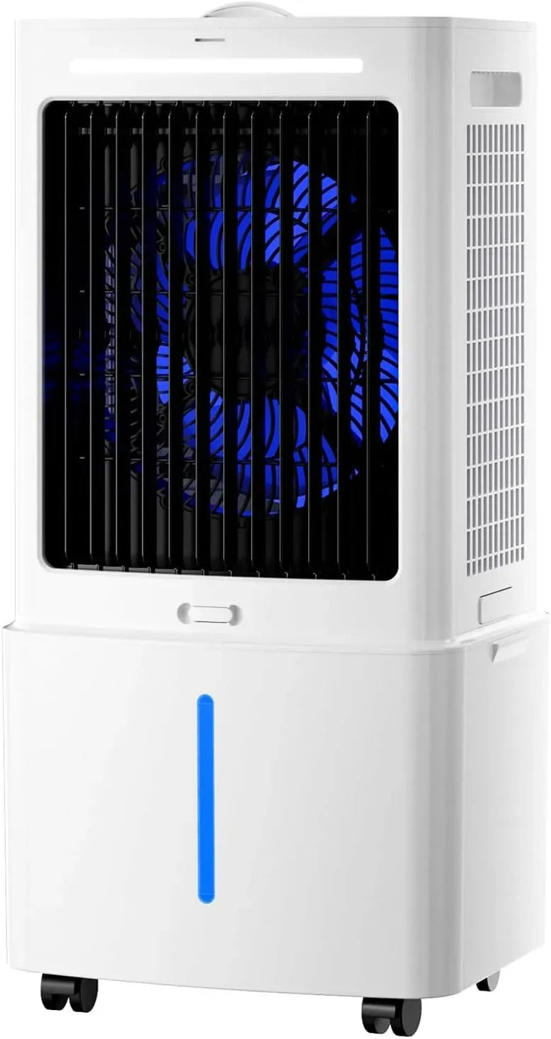 Raffrescatore evaporativo in formato mobile su ruote da 25L