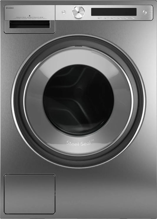 Lavatrice, 9 kg, Asko W6098X.S/3, acciaio inox
