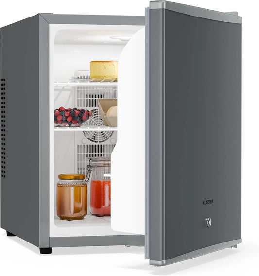 Klarstein Frigorifero, 44 L, vetro, apparecchio refrigerante, Frigorifero 44L mini frigo con porta in vetro