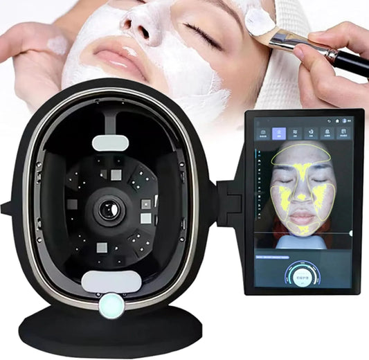 Black-13.3in 38 MP AI Skin Analyzer, nero