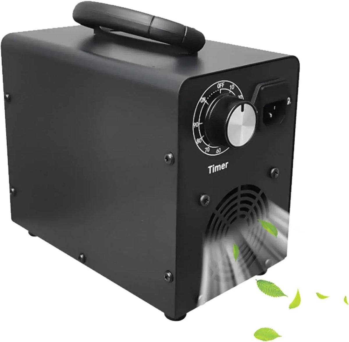 15000mg/h-Black Sterilizzatore, Generatore, generatore di ozono e purificatore, sterilizzatore elettrico, portatile, timer, industriale, nero
