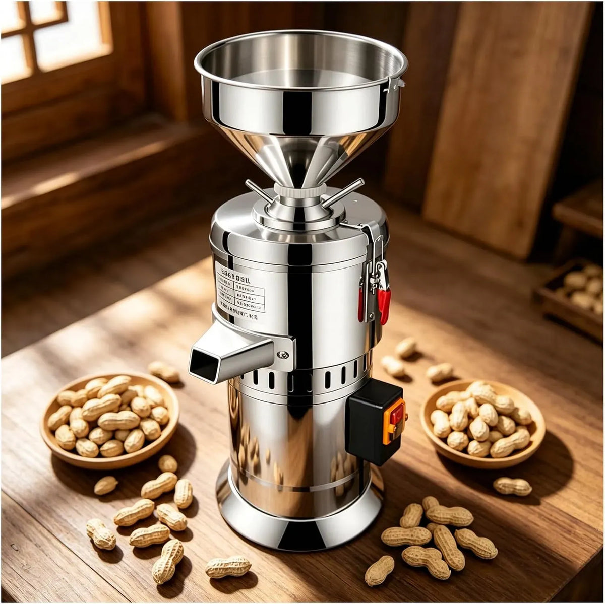 Macchina per Burro, Motore, 1100 W, professionale, per Burro di Frutta Secca 1100W