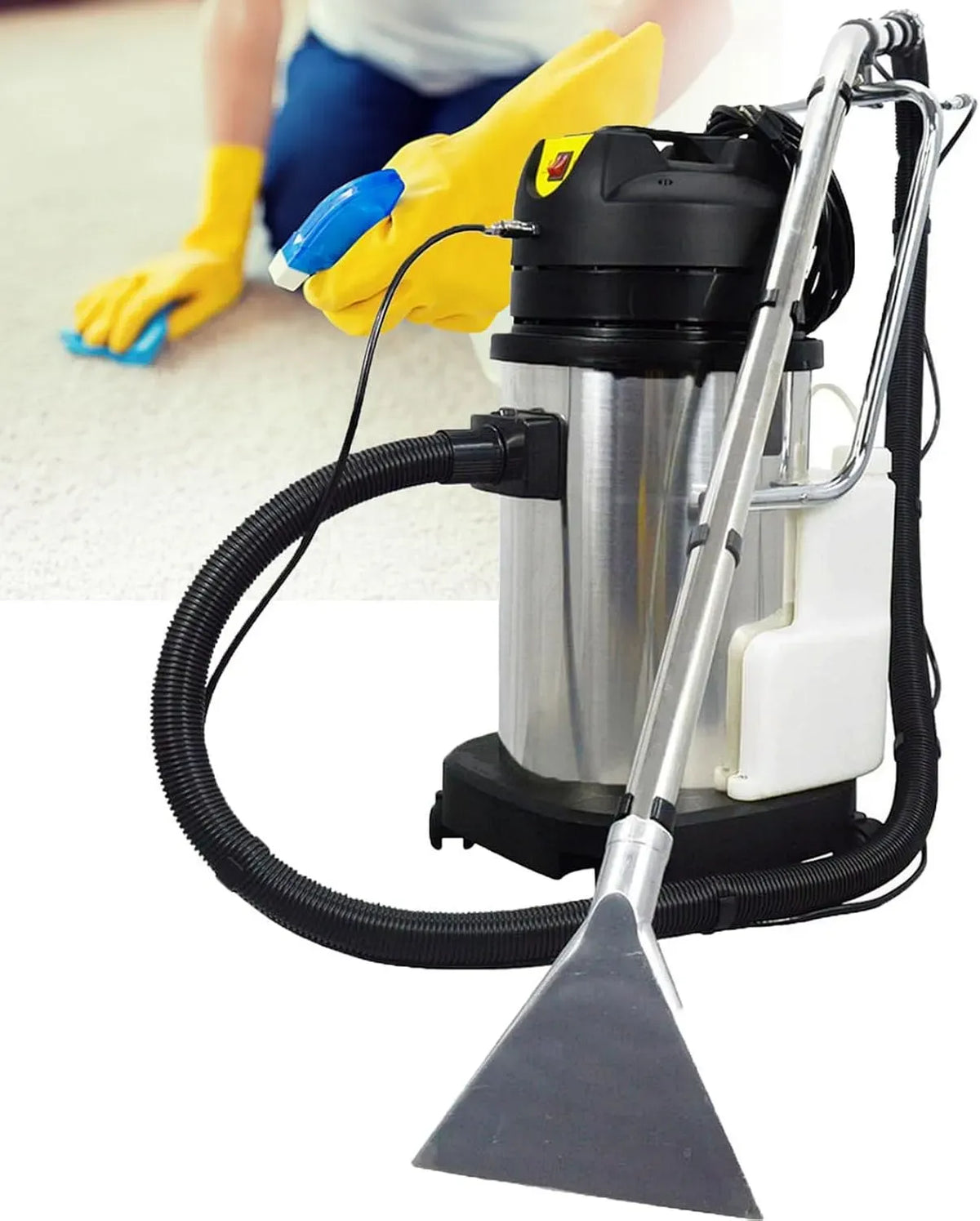 Lavatrice, 20 L, 1034 W, professionale, 2 Serbatoi D'Acqua Indipendenti Per Acque Reflue 20L