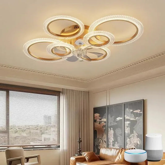 Ventilatore CRI 80, decorazione del soggiorno, 6 Velocità per Camera da Letto Soggiorno