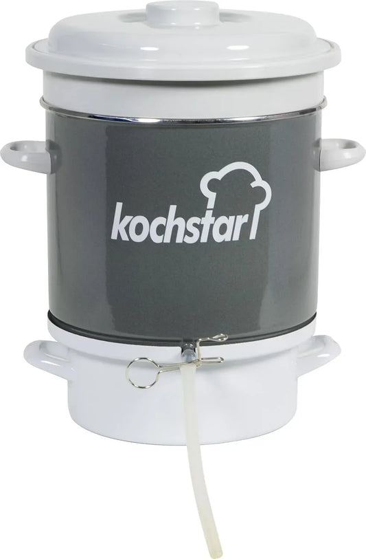 K16104128 Estrattore, 39 x 29,5 x 41 cm, 8 kg, vapore, bianco, Kochstar