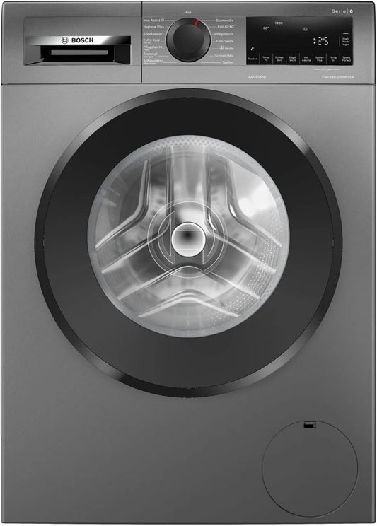 Bosch serie 6 WGG244ZR10 Lavatrice, 9 kg, 1400 giri/min, rimuove 1 tipi di macchie, SpeedPerfect