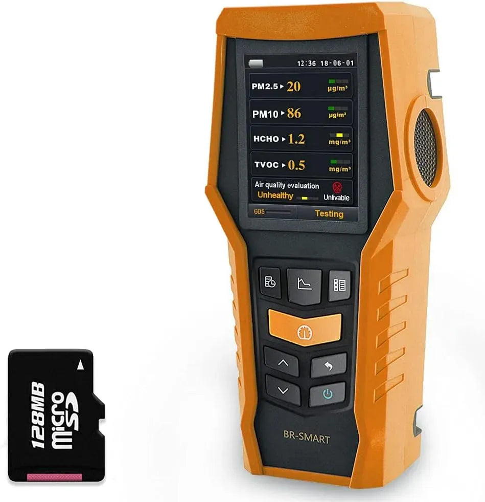 Monitor 126s, 0 PM10 COV, tester TVOC PM2, rilevatore HCHO PM1