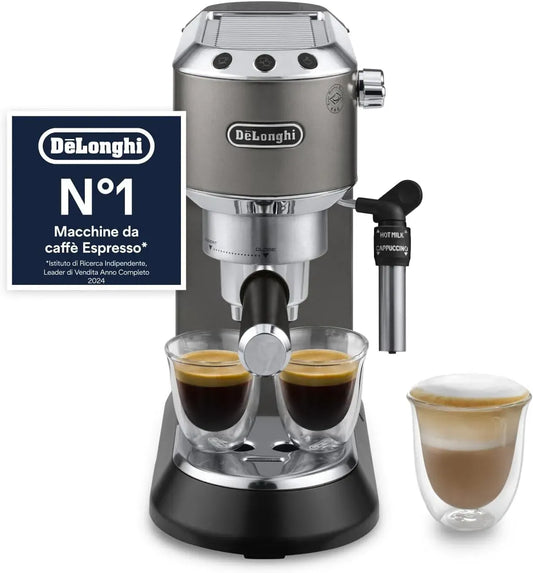 De'Longhi EC685.TB. Montalatte, 1 L, cappuccinatore, ampio serbatoio, nero