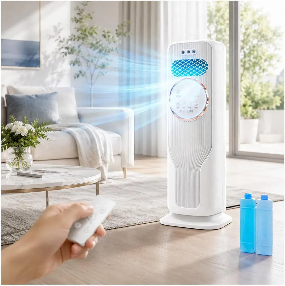 Condizionatore, portatile, 3 velocità, climatizzatore, Rinfrescatore d'Aria