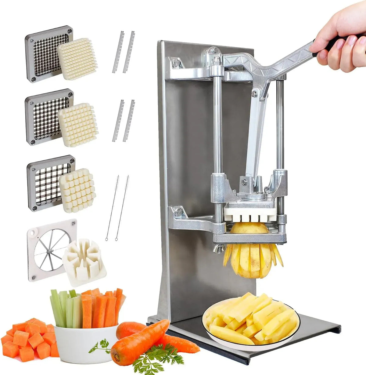 Anatole Tagliapatate per Patate Fritte per uso professionale Verticale 4 Lame