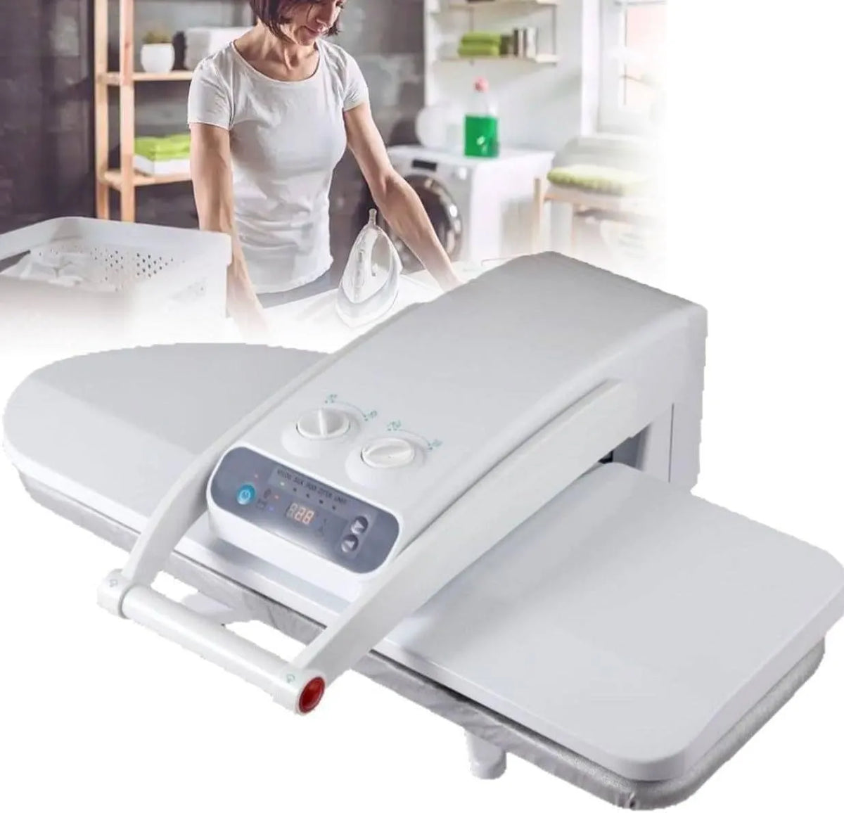 Pressa, pressa da stiro a vapore, 1800 W, professionale