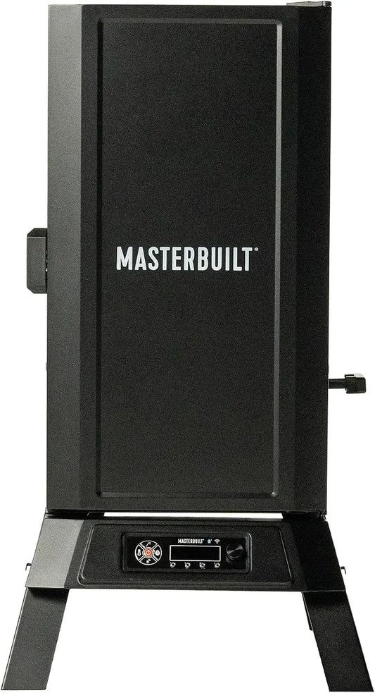 MB20072024 38-135 °C, Masterbuilt 710 Affumicatore Elettrico Digitale WiFi Verticale, Nero, 4 Griglie Cromate, 711 in²