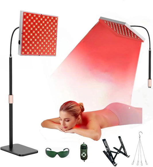 Lampada, 660 nm, 850 nm, rosso, per terapia a luce rossa a 225 LED