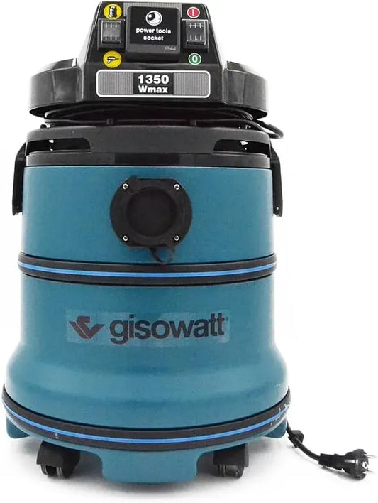 Aspirapolvere, 35 L, 1350 W, professionale, 1350W Max con Presa Integrata per Elettroutensili