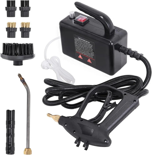 Pulitore a vapore Black-110v, 110 V, portatile, nero