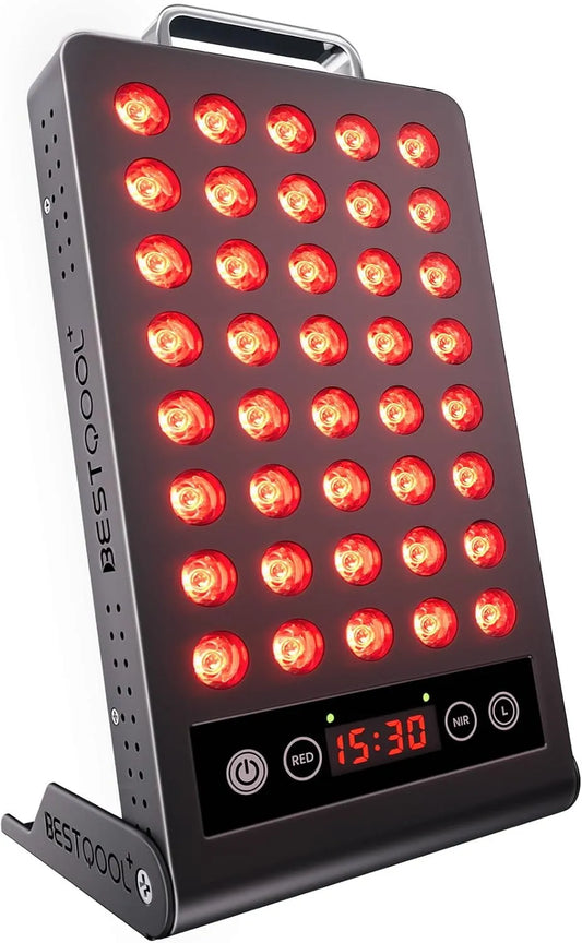 660nm 850nm Dispositivo, 50 W, timer, rosso, BestQool Dispositivo di Benessere a Luce Rossa