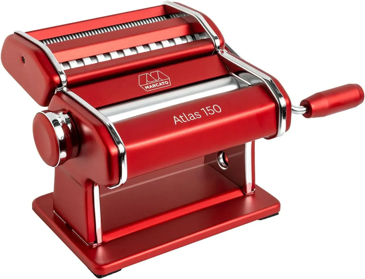 Macchina per la, rosso, alluminio, per la Pasta Atlas 150