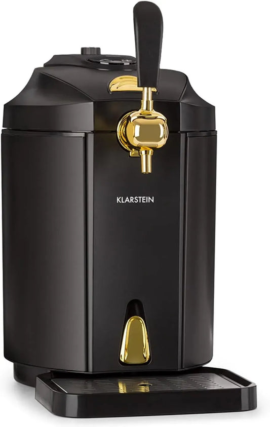 Klarstein Adattatore, 5 L, 2 a 12 °C, acciaio inox, nero, Casa 5 Litri
