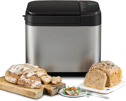 Panasonic SD-YR2550SXE Macchina per il pane, 31 programmi, panificatrice, timer, pizza, Timer Digitale da 13 Ore
