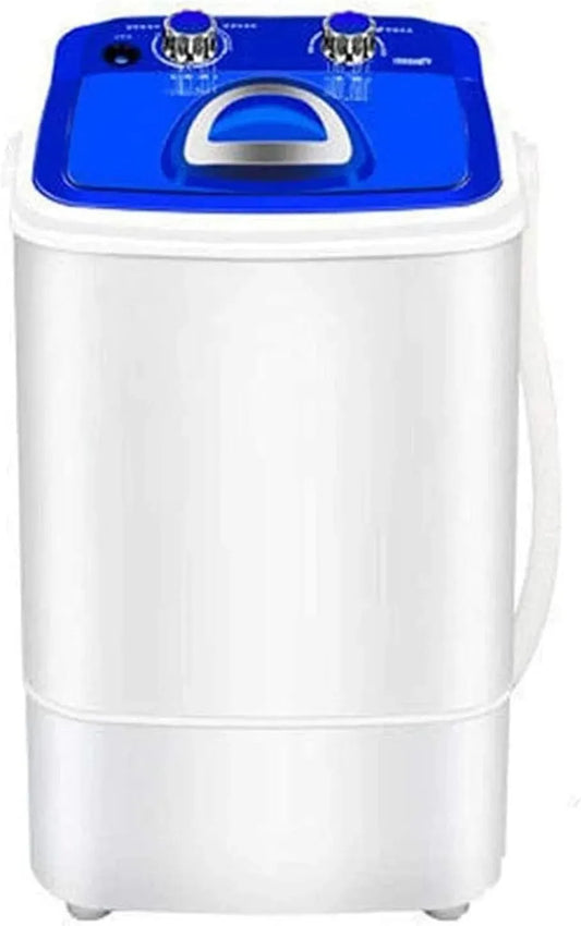 Lavatrice, 7,2 kg, portatile, blu, lavabiancheria, Spazzola