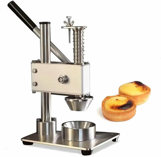 Macchina per La, Pressa, professionale, acciaio inox, per Gusci di Crostatine All'Uovo