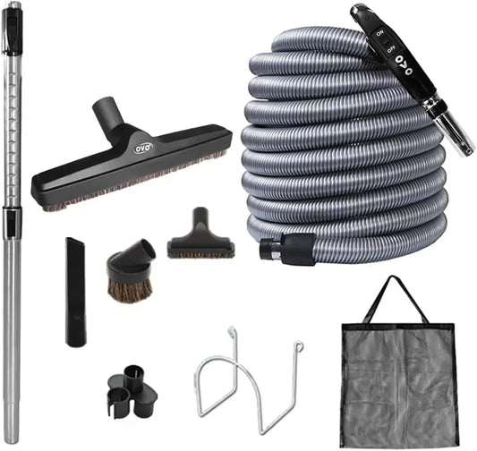 Aspirapolvere, OVO, 9,1 m, aspiratore elettrico domestico, Kit di accessori deluxe per aspirapolvere centralizzato