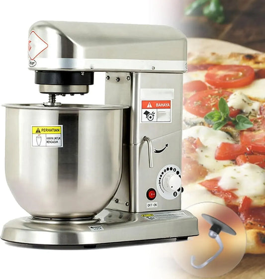 Supporto, 5 L, 3 velocità, professionale, ristoranti, acciaio inox, argento, per panetteria