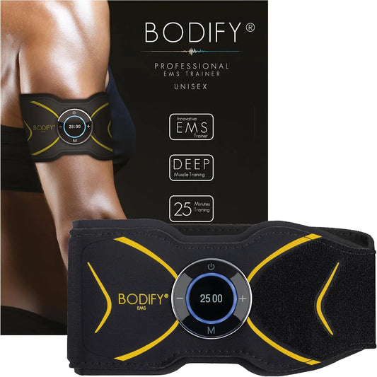 2-in-1 Allenamento EMS, Bodify® EMS Arm & Leg Trainer Max, Attivazione mirata di Braccia e Gambe, Attivazione Muscolare