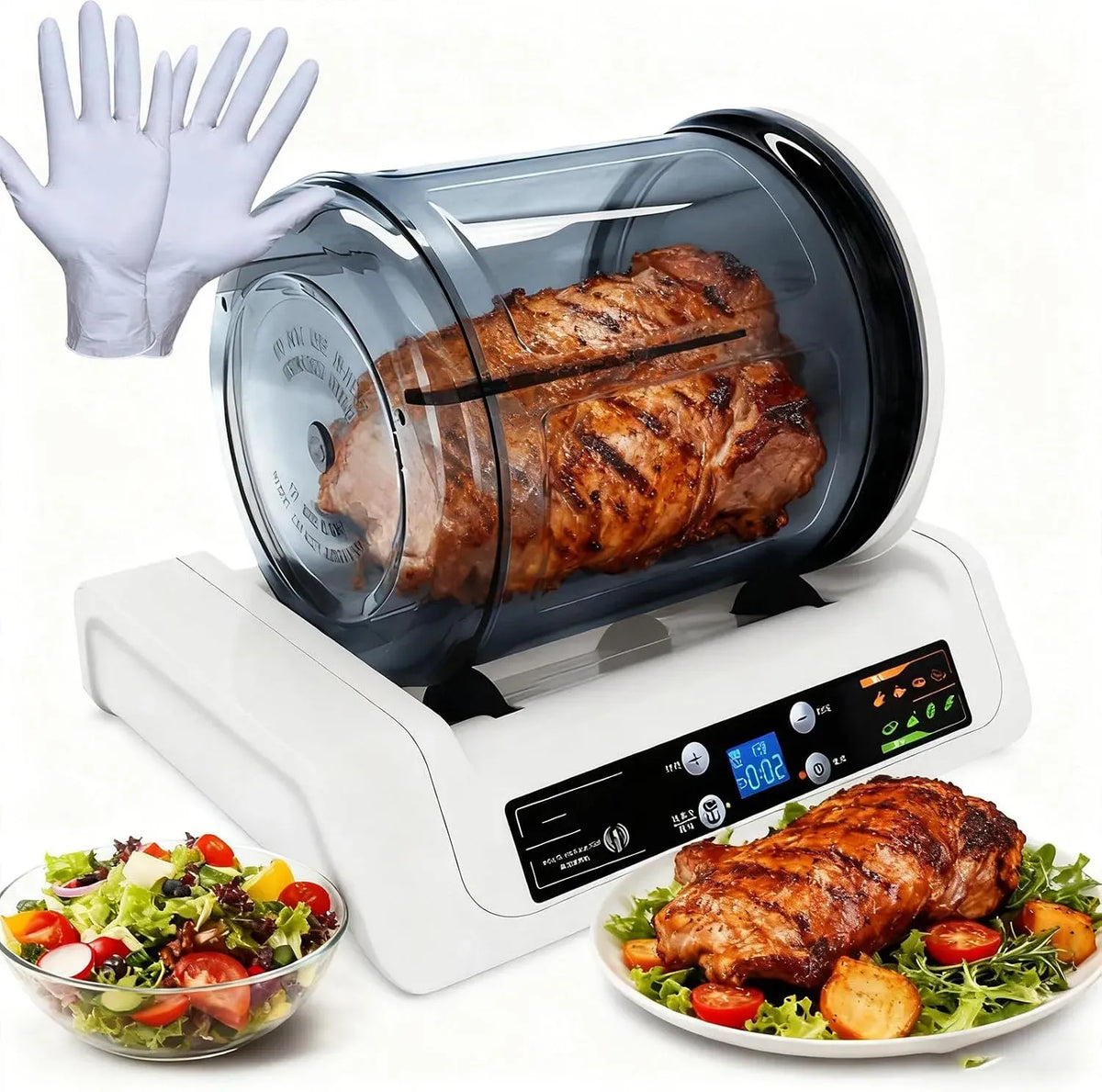 Macchina per Marinatura, 5 L, professionale, per Marinatura Sottovuoto Automatica Commerciale da 5 L