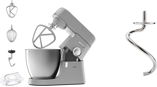 Kenwood KVL4100S KAT72.000SS 3 Ganci di Miscelazione & Küchengeräte KAT72, per Gancio per impastatrice adatto per tutte le macchine da cucina