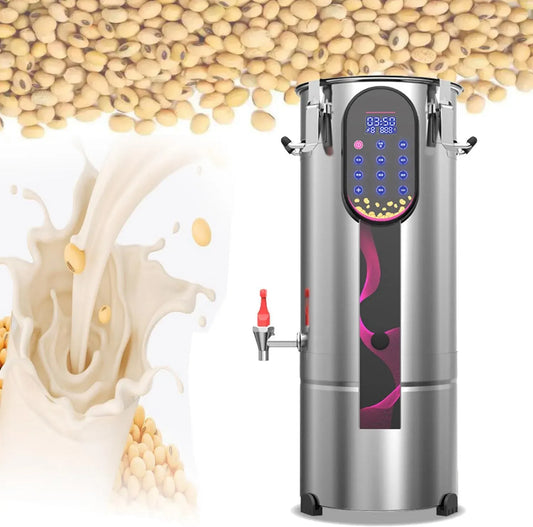 Macchina per Latte, 18 L, professionale, acciaio inox, per Latte di soia macinato Fresco Completamente Automati