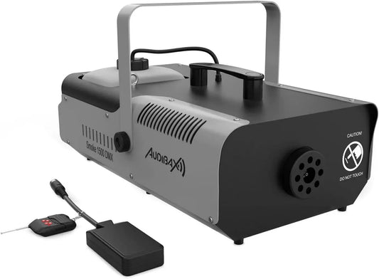 Macchina, 2 L, 1500 W, funzione riscaldante, Audibax Smoke 1500 DMX