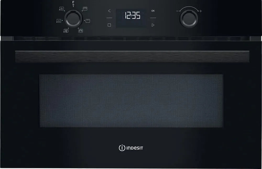 Forno a microonde IDK52RB, 31 L, 1000 W, da incasso, nero, Installazione da incasso
