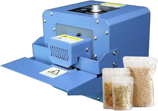 Macchina per sigillatura, Macchina per la, 300 W, 5 m, industriale, plastica, per sigillatura sottovuoto di Alimenti