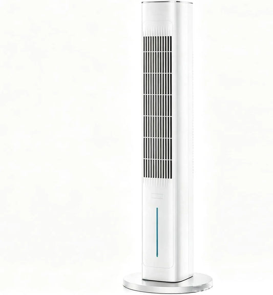 Ventilatore, 4,7 L, ampio serbatoio, ventola per circolazione dell'aria, Ventilatore a Torre Raffrescatore Torre ABS