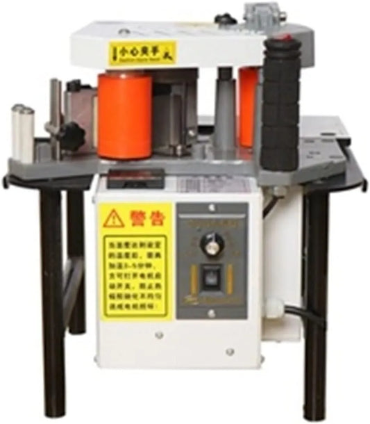 Color:1100W, Bordatrice in formato mobile For La Lavorazione Del Legno Da 1,2 KW Facile da usare per principianti e professionisti