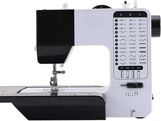 Macchina da cucire, tavolo, macchina per cucito elettrica, portatile, industriale, per tutte le esigenze di cucito