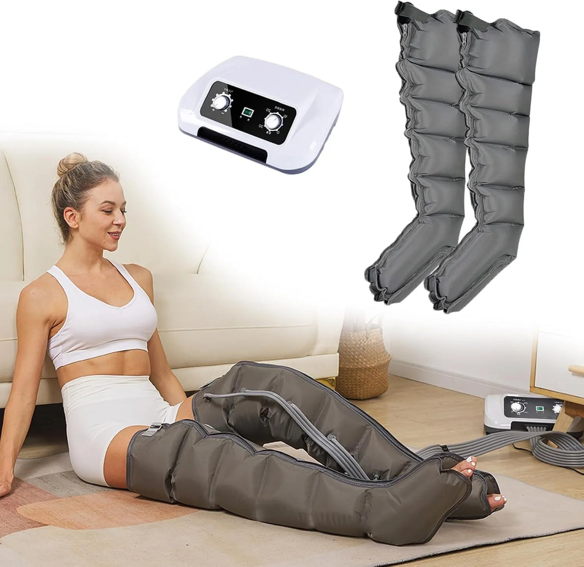 Pressoterapia, Massaggiatore, dispositivo pressoterapia per gambe, professionale, Casa Total Body Professionale Ritenz