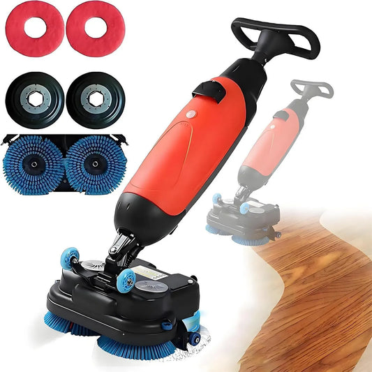 Lavasciuga, 18 pollici, lavatrice/asciugatrice, professionale, Doppie Spazzole Rotanti 350 Giri/Min, 13000 Piedi Quadrati/Ora