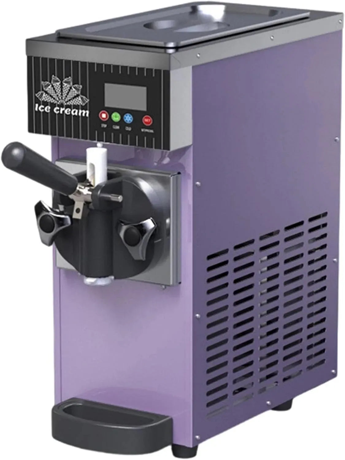 ZB-BQL28 Macchina per Gelato, macchina per gelato e sorbetto, 5 L/H, display LCD, professionale, per Gelato Soft Serve Commerciale
