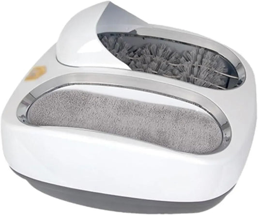 Macchina Per La, bianco, per Suole Di Scarpe, Spazzolatrice Automatica Per Suole Di Scarpe