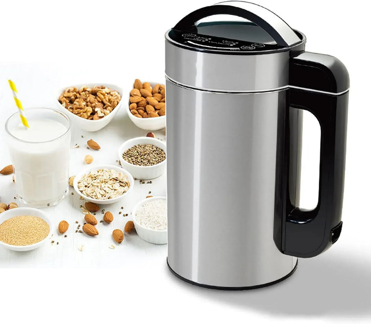 Macchina per latte, 1,5 L, per latte di soia e noci