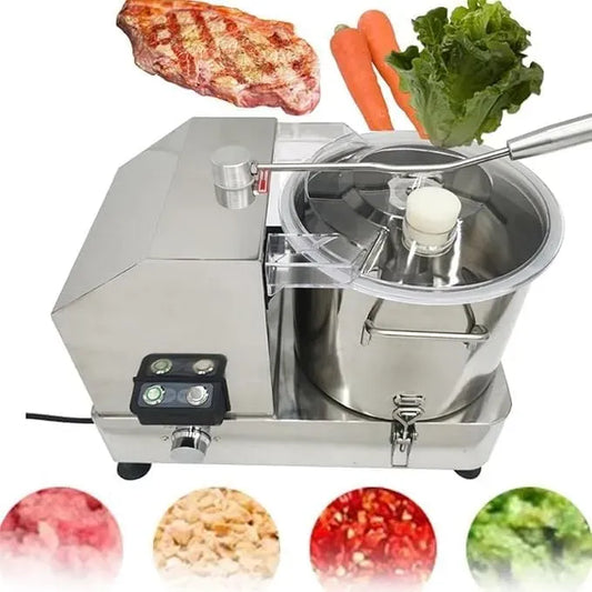 Robot da cucina, professionale, acciaio inox, tritacarne e Verdure Elettrico in Acciaio Inox