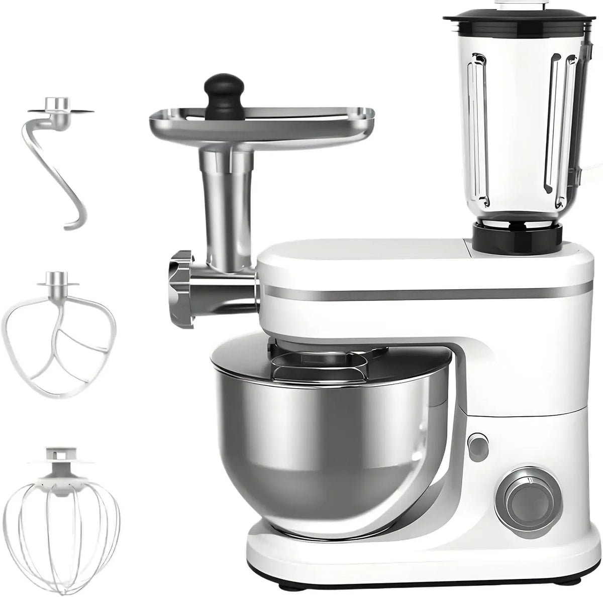 Frullatore, mixer da cucina, estrattore di succo e spremiagrumi, Impastatrice planetaria con estrattore di succo